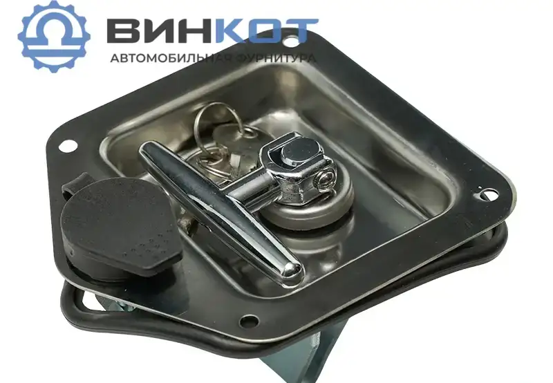 Врезной замок с Т-образной ручкой, фотография 1