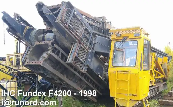 IHC Fundex F4200 буровая установка бу, фотография 2