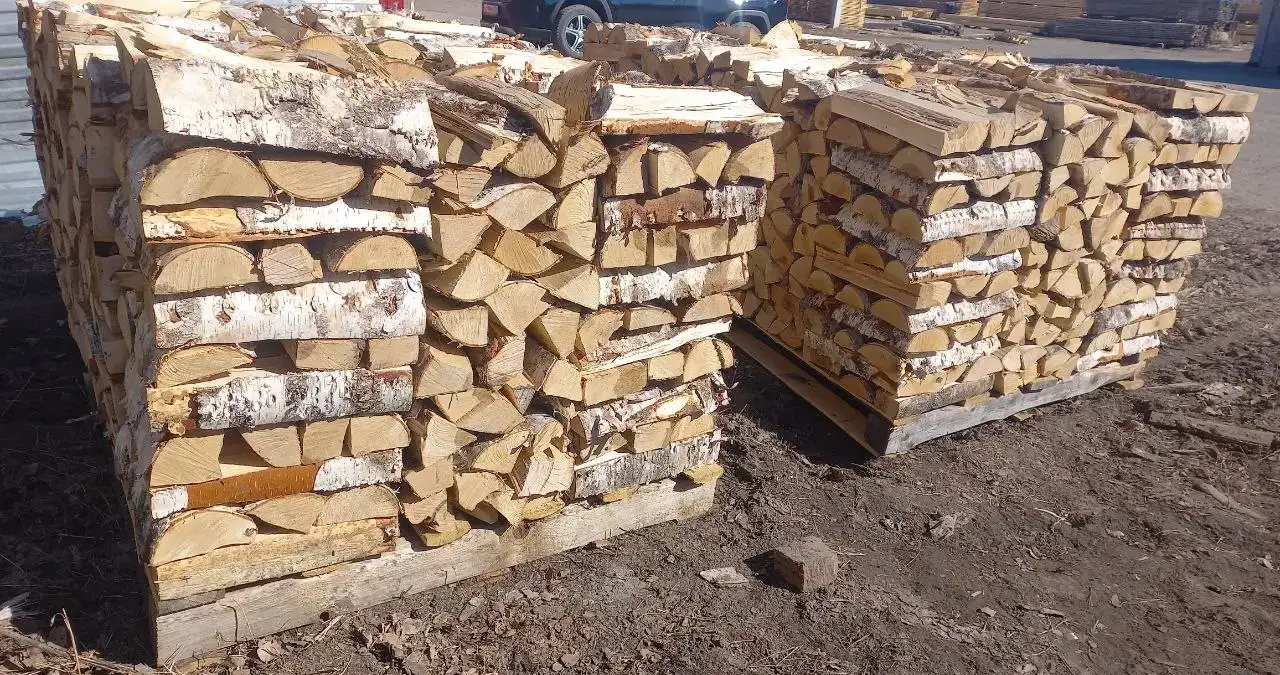 Дрова колотые береза, фотография 1