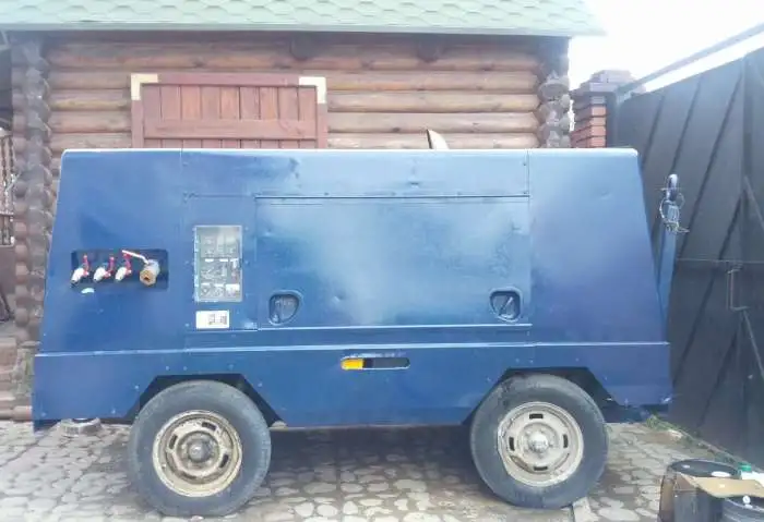 Компрессор дизельный Komatsu EC 170 z, фотография 1