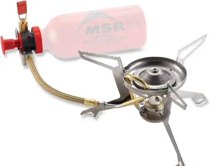 Жидкотопливная горелка MSR WhisperLite бензин, топливо для горелок, галоша и тп, фотография 1