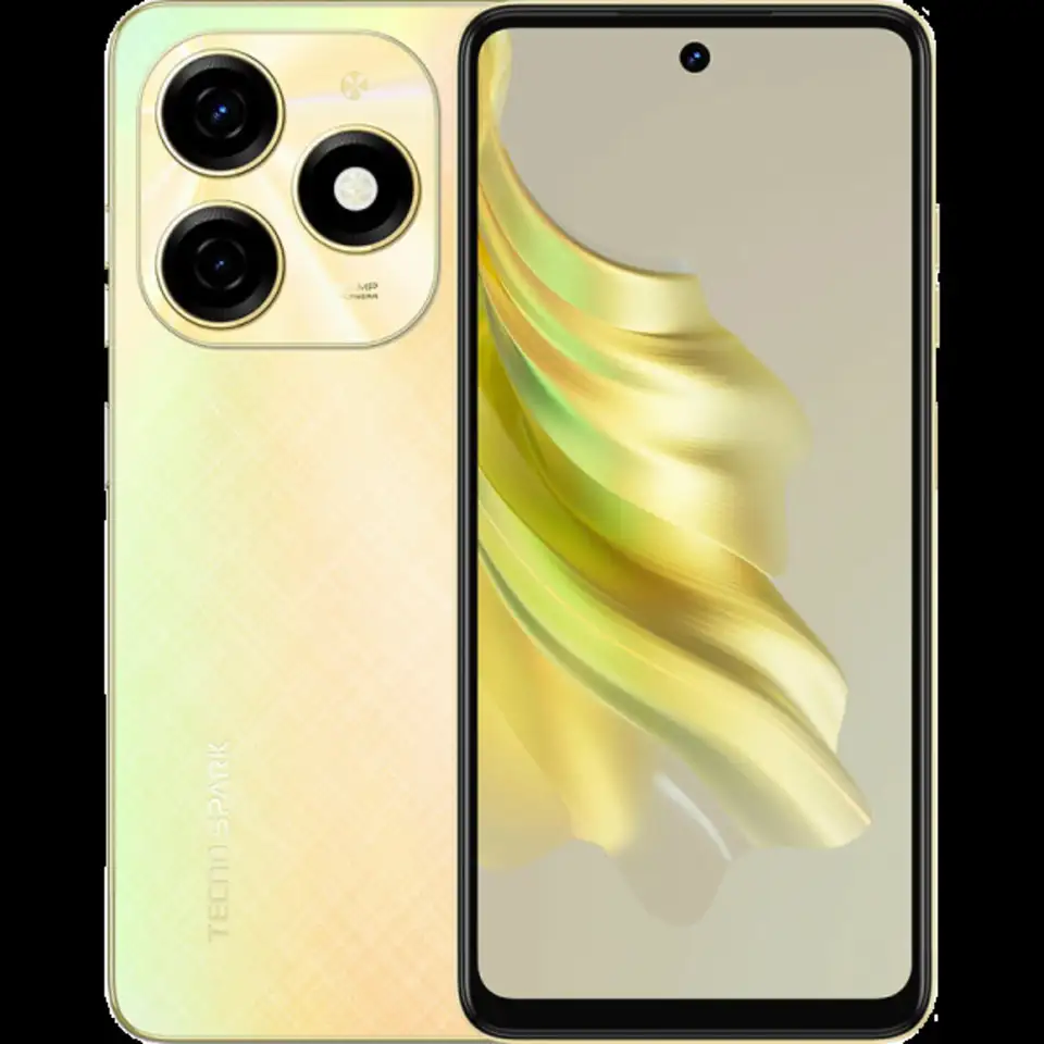 Смартфон tecno spark 20 8/256gb золотистый ru, фотография 1