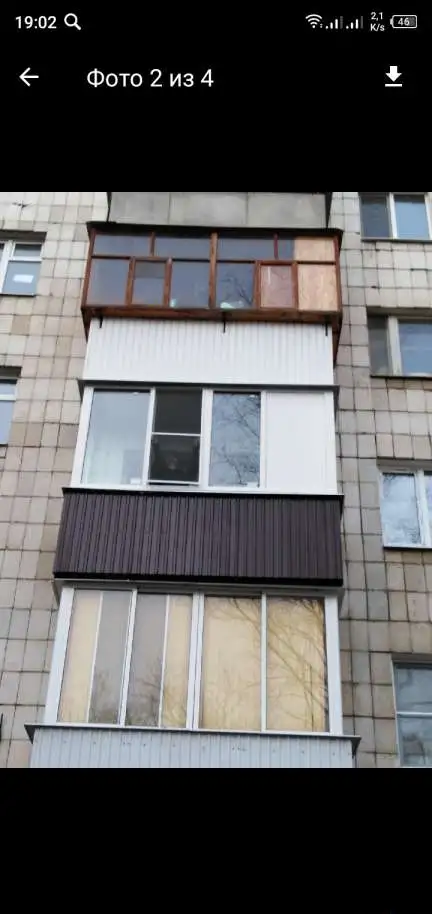 Остекление балкона, фотография 2