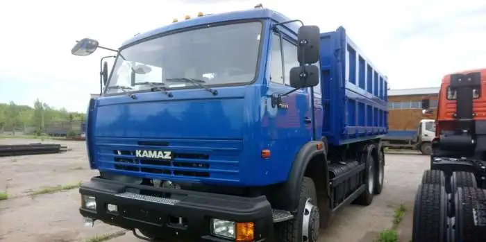 Камаз 53215 зерновоз (самосвал) трехсторонняя разгрузкой, фотография 3