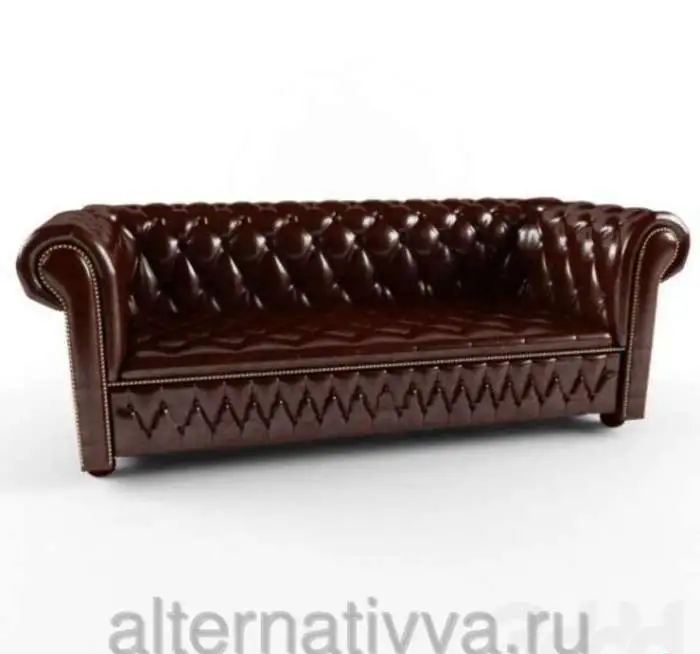 Диваны и кресла для кафе Chesterfield 1,6 м, фотография 2