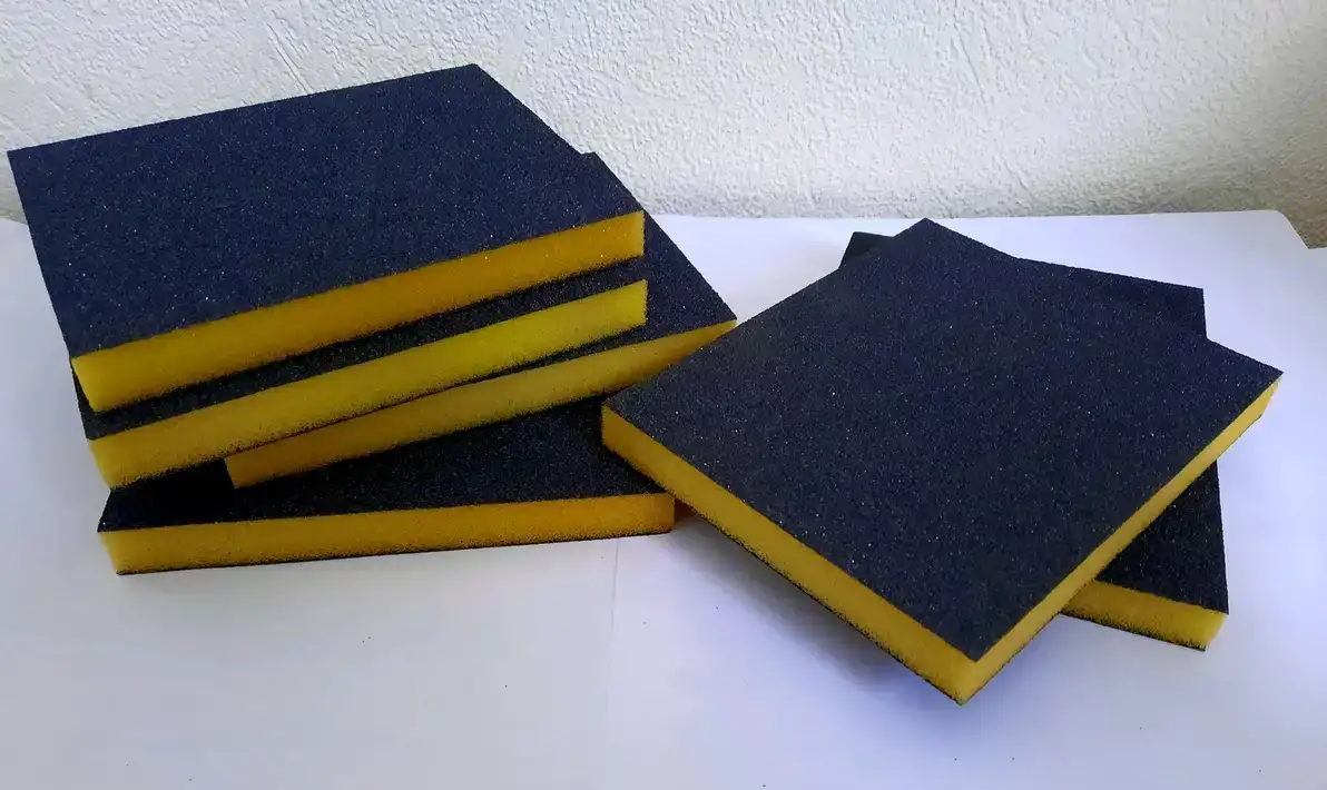 Абразивная губка Flexifoam  Soft  Pad SC Р80 120х98х13 мм, фотография 1