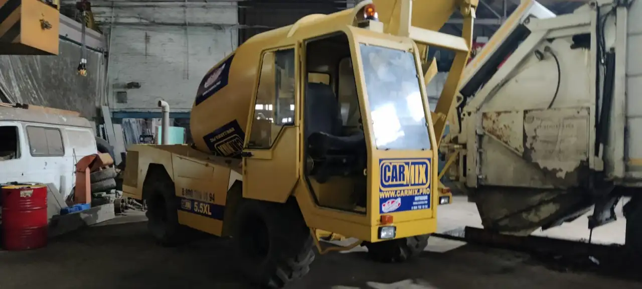 продажа аренда самоходного бетоносмесителя с самозагрузкой Carmix 55 XL, фотография 1