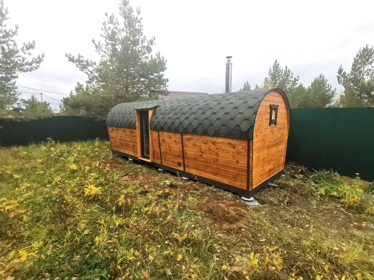Бани бочки под ключ из сосны купить в Екатеринбурге, фотография 3