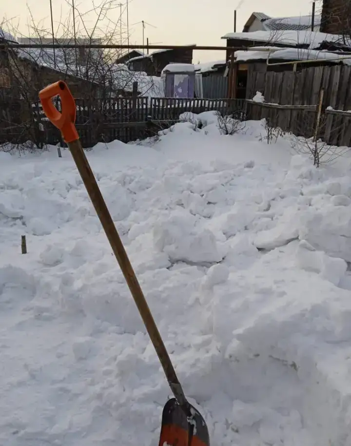 уборка снега, фотография 2