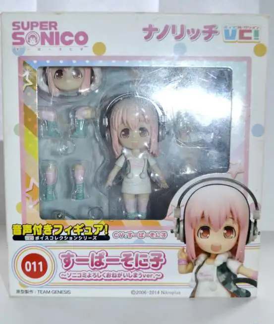 Аниме фигурка Nanorich VC Super Sonico ver. Posabl, фотография 4