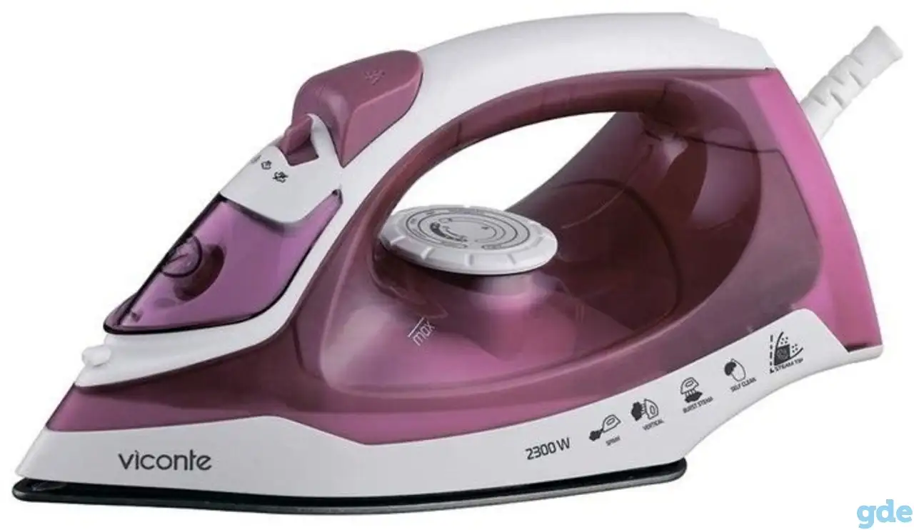 Утюг viconte vc-4313 purple, фотография 1