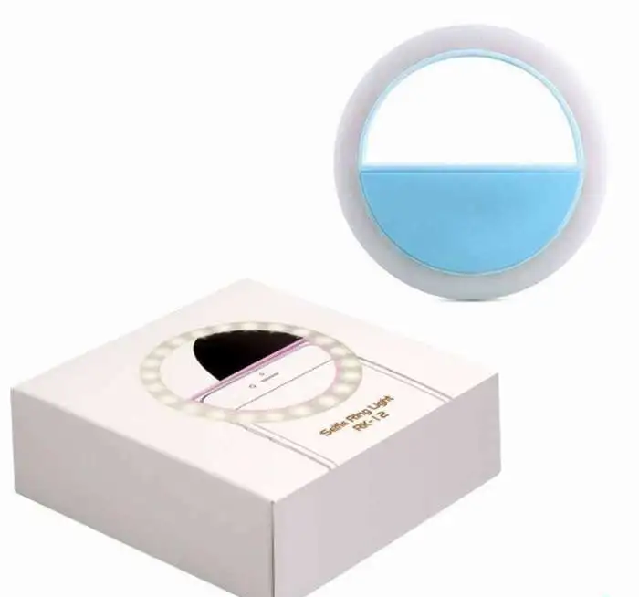 Светодиодное кольцо для селфи Selfie Ring Light на телефон, фотография 3
