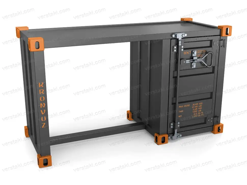Стол в стиле лофт KronVuz ModStyle MK-T-01, фотография 1