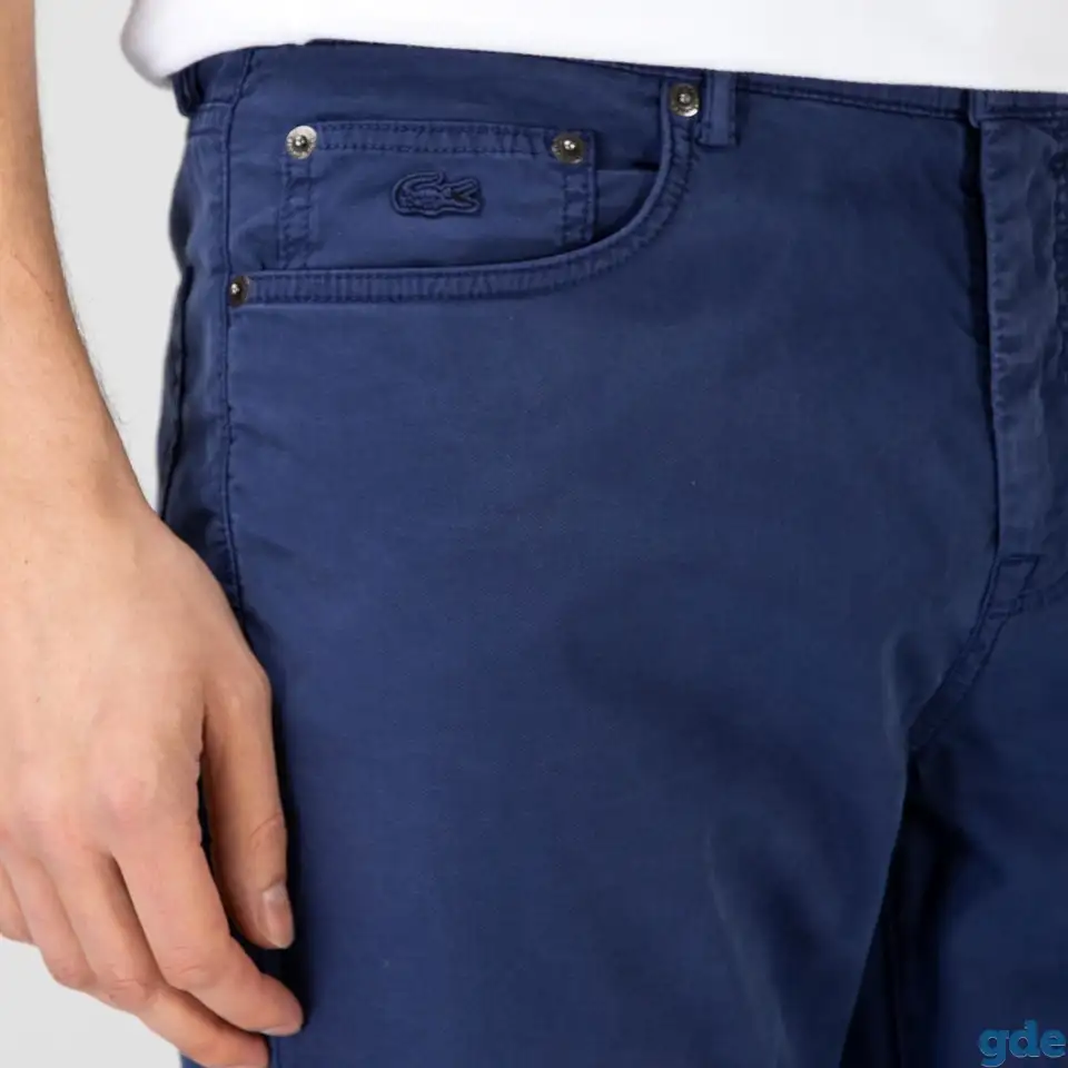 Мужские брюки lacoste slim fit, фотография 4