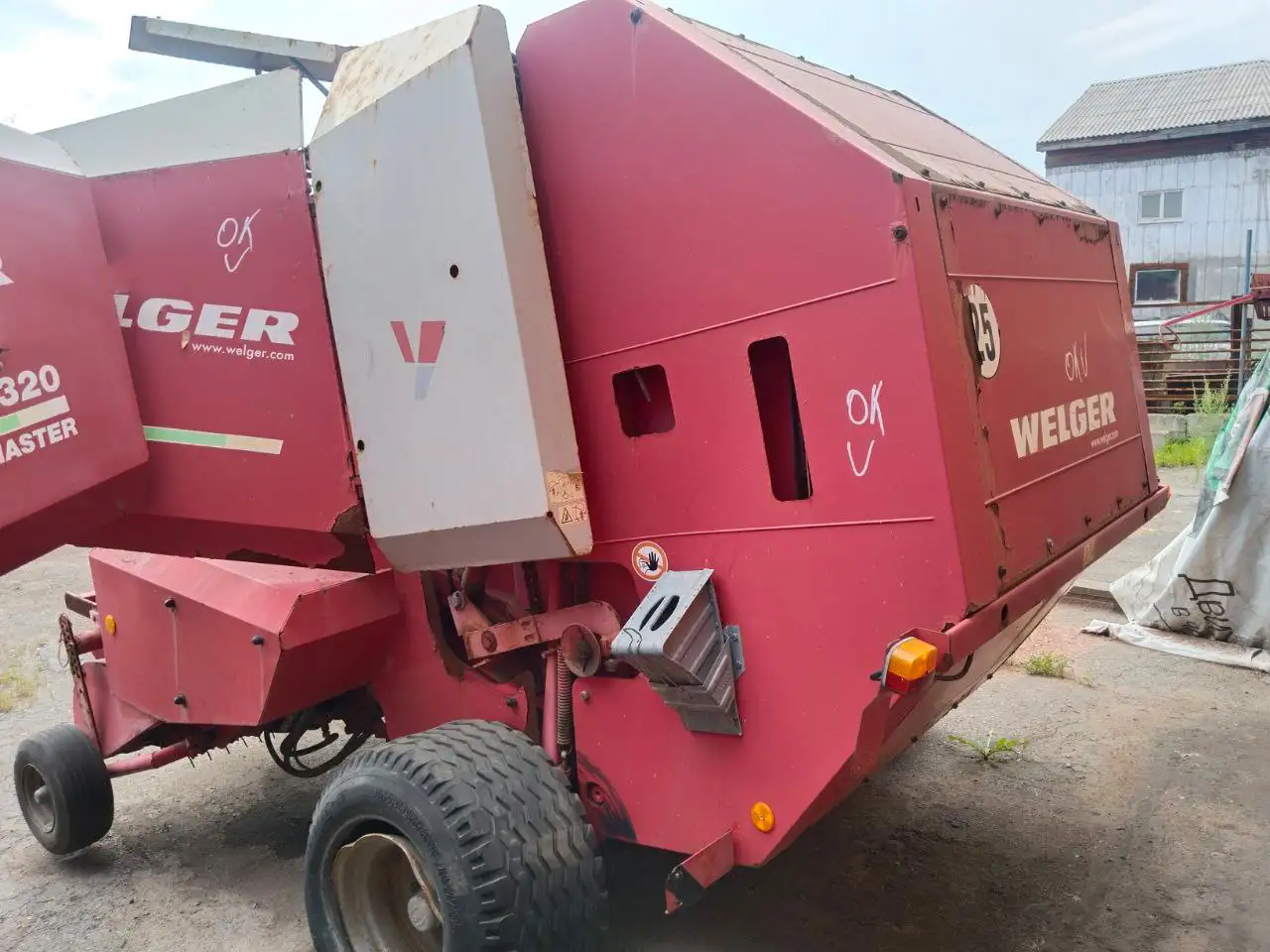 Пресс-подборщик Welger RP 320 Master бу без пульта, фотография 8