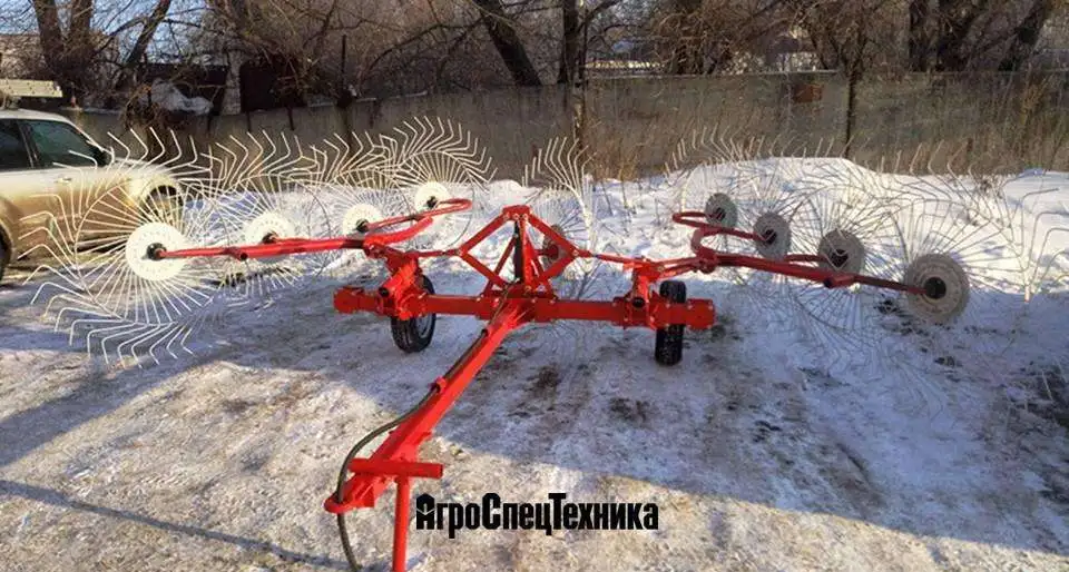 Грабли-ворошилки 9ти колесные, фотография 1