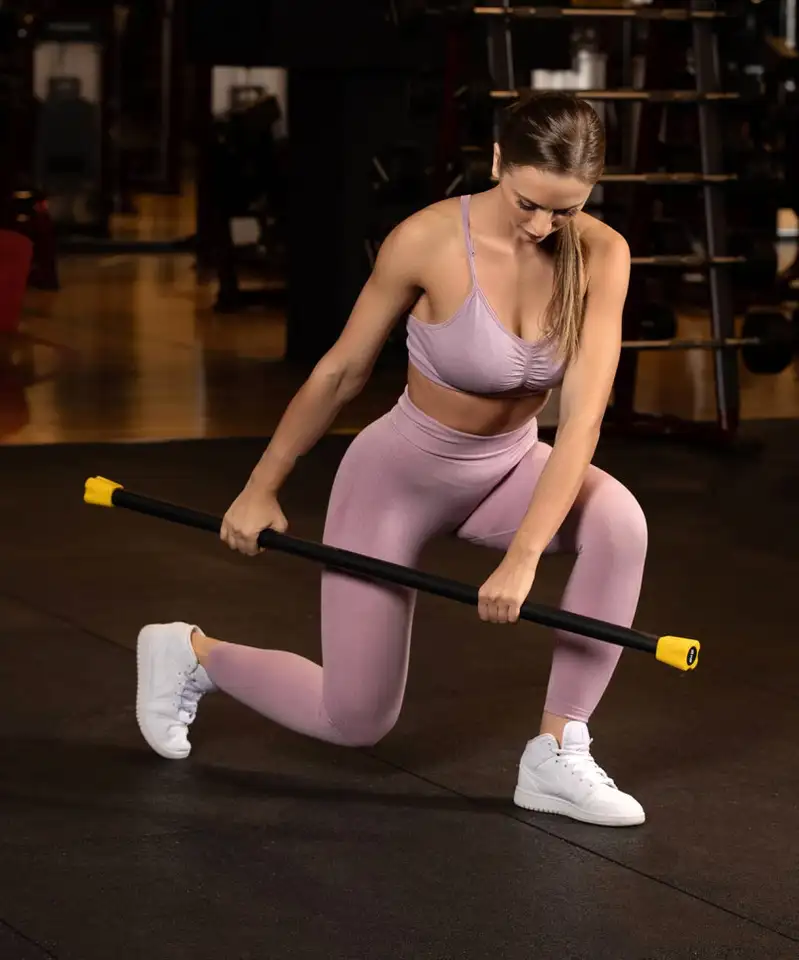 Бодибар starfit bb-301 2 кг, неопреновый, фотография 5