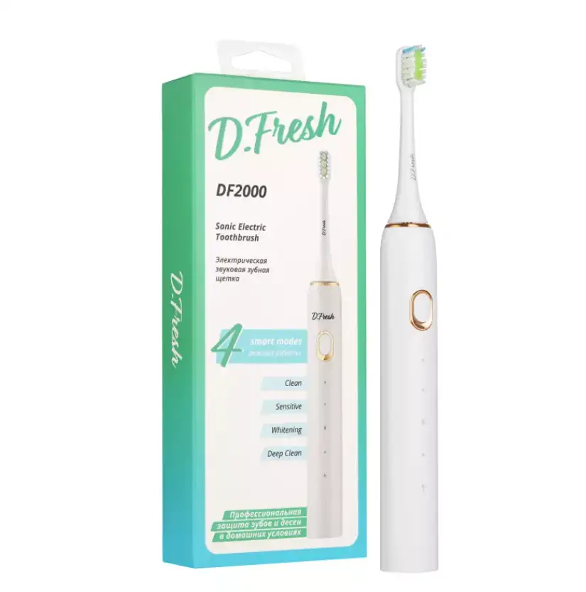 Мощная звуковая щетка D.Fresh DF2000 с 4 режимами, фотография 1