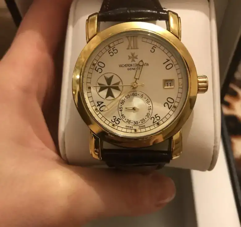 Новые Vacheron Constantin Patrimony gold механика, фотография 2