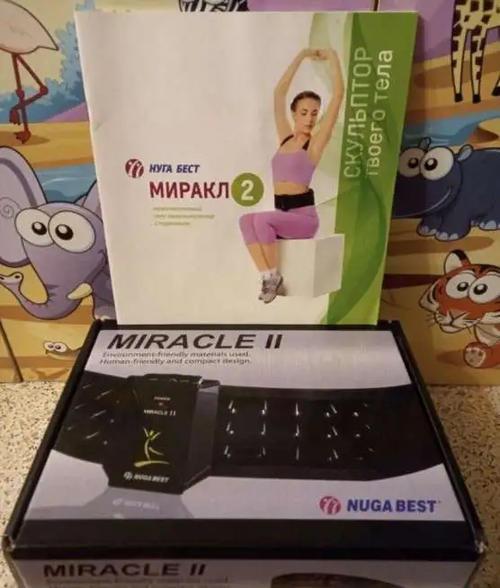 Пояс миостимулятор Miracle 2 Nuga Best, фотография 2