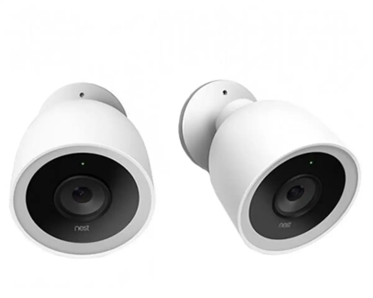 Комплект видеонаблюдения nest cam iq outdoor 2 camera set 2 камеры, фотография 1