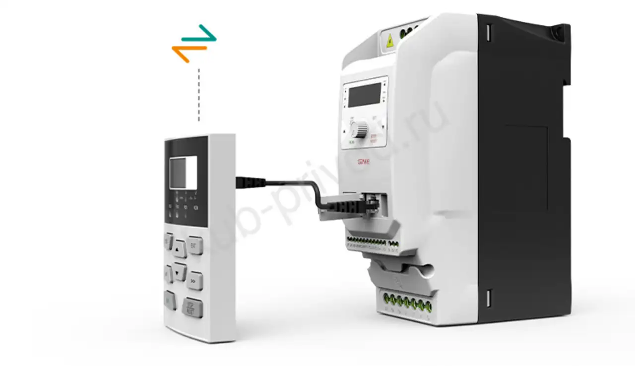 Преобразователь частоты 1,5 квт; 7,5 а; 1x220vac gk610-2s1.5b, фотография 2