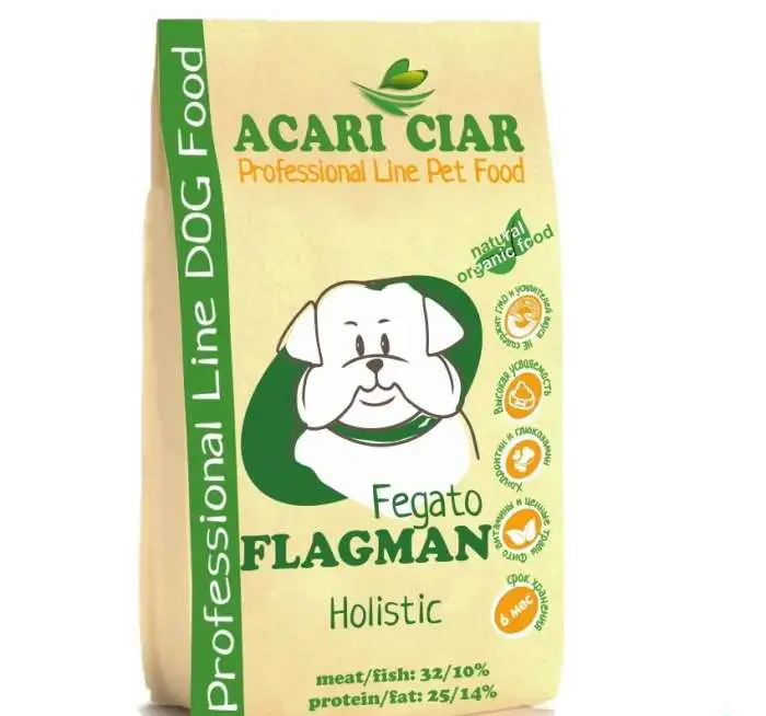 Сухой корм для собак Acari Ciar FLAGMAN Fegato - 25 кг., фотография 1