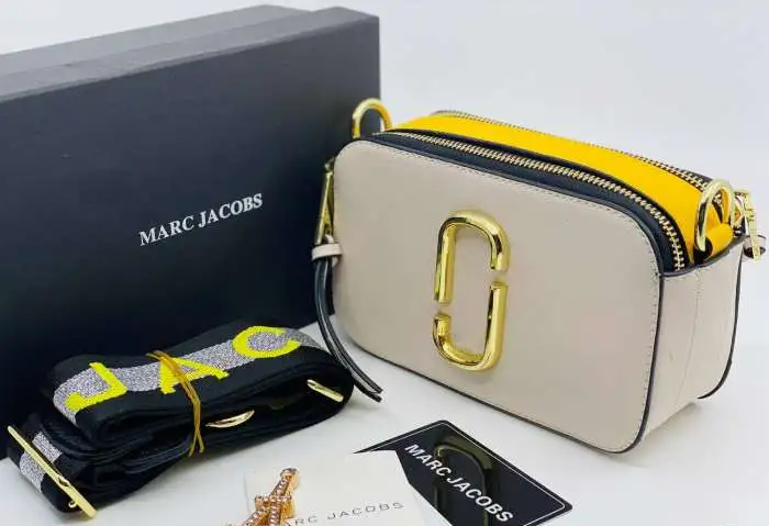 Сумка Marc Jacobs Logo Strap Snapshot French Multi, фотография 1