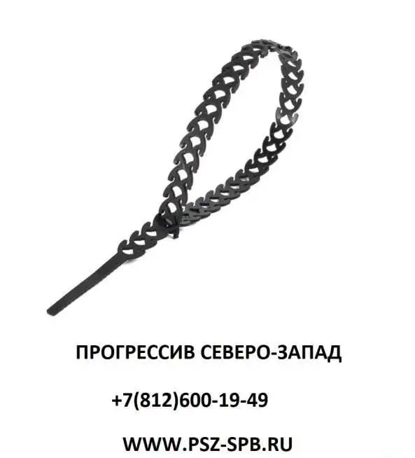 Кабельные стяжки разъемные фигурные, фотография 1