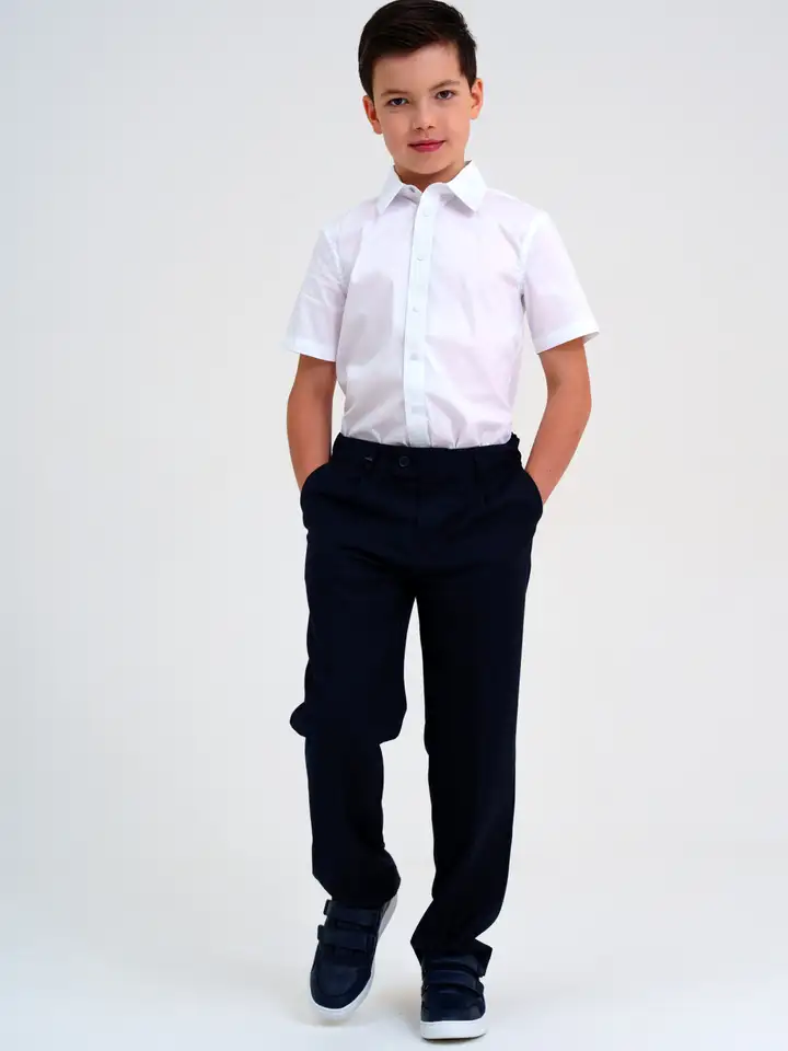 Сорочка текстильная для мальчиков (slim fit), фотография 2
