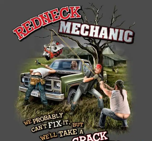 Футболка Buckwear Redneck Mechanic, фотография 3