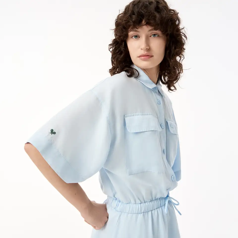 Женское платье lacoste из эластичного хлопка, фотография 4