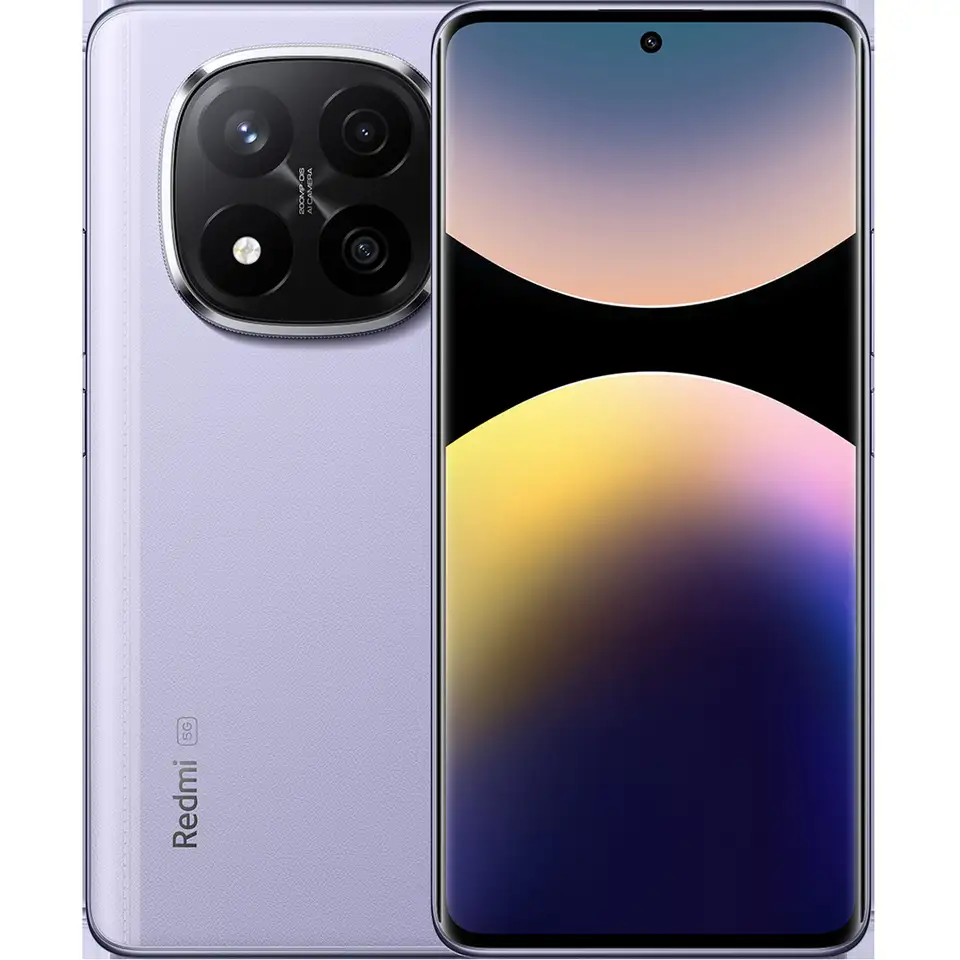Смартфон xiaomi redmi note 14 pro+ 5g 8/256gb лавандовый фиолетовый ru, фотография 1