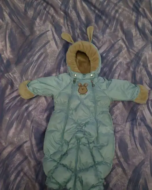 Зимний Комбинезон-трансформер с рождения до 1,5 лет, фотография 1
