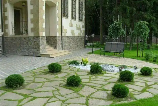 Брекчия Укладиваные загородного участка, фотография 3