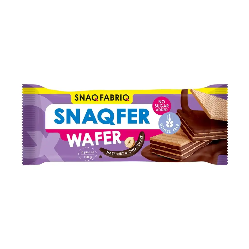 Вафли snaq fabriq - шоколад-фундук (120 г), фотография 1