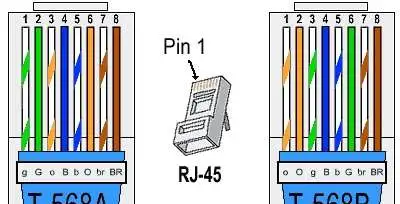 Кабель (cross) перекрёстный RJ45 (перямое подключение 2-х компьютеров), фотография 1