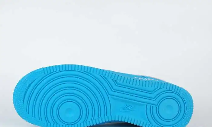 Кроссовки Nike Air Force 1 Low x Off-White MCA Blue, фотография 4