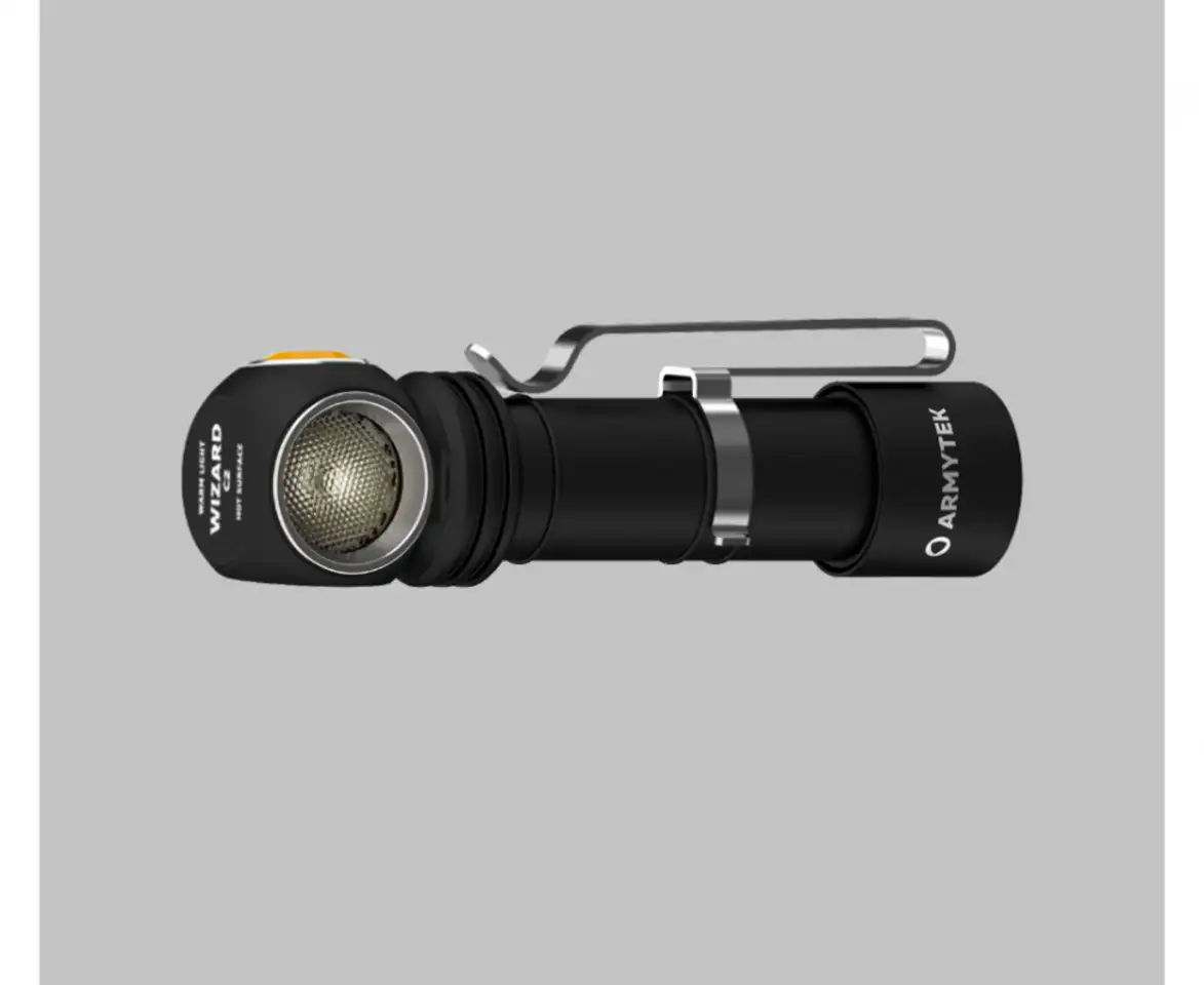 Фонарь налобный armytek wizard c2 magnet usb (теплый свет), фотография 2