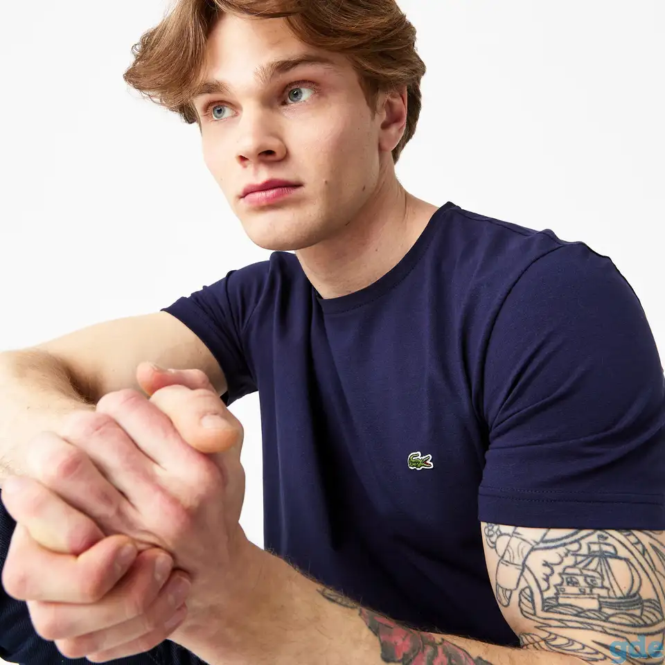 Мужская футболка lacoste slim fit, фотография 4