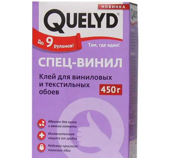 Клей  Quelyd «Спец-Винил» 450гр, фотография 1