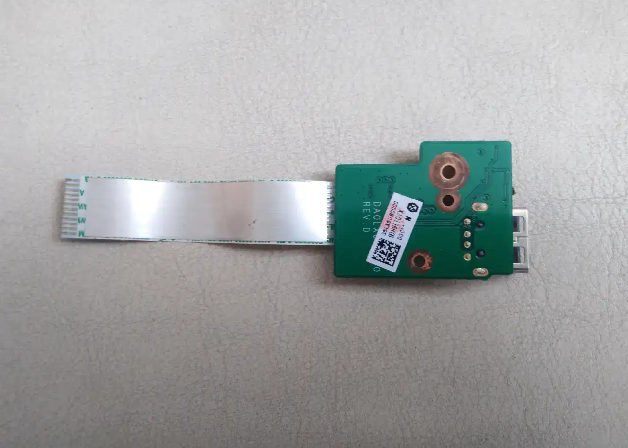 Pavilion dv6-3000 разъем плата usb  DA0LX6TB4D0 REV:D, фотография 3