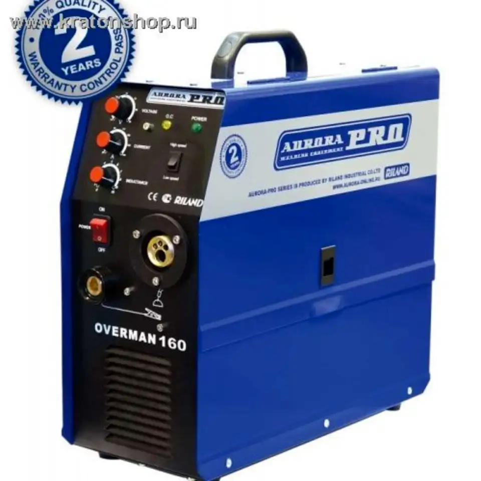 Инверторный сварочный полуавтомат aurora pro overman 160, фотография 1