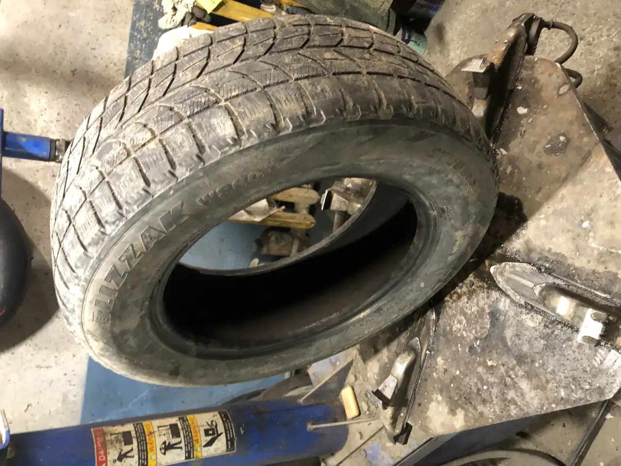 Шина бу Bridgestone Blizzak WS60 19565 R15 91R, фотография 9