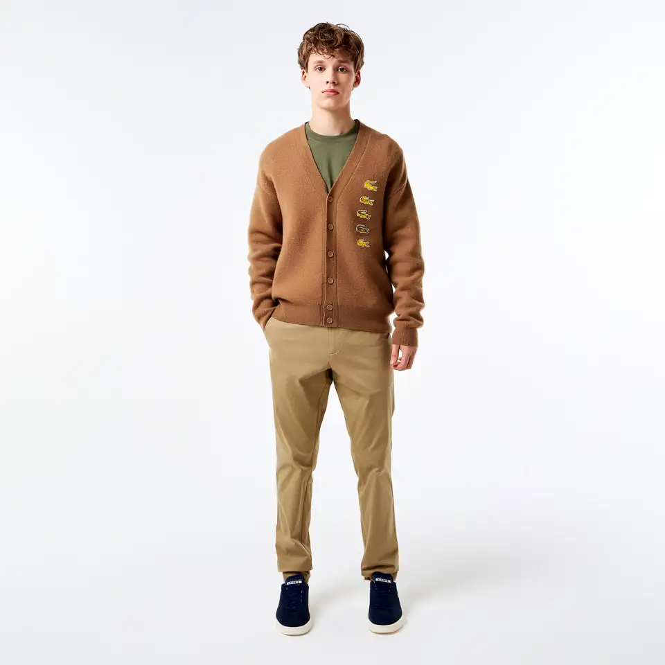 Мужской лонгслив lacoste из хлопка, фотография 4