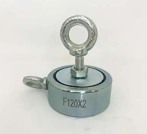 Усиленный поисковый магнит ТИТАН F120x2 новый., фотография 2