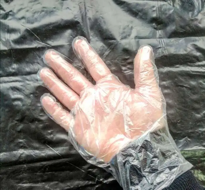 Полиэтиленовые перчатки, фотография 5
