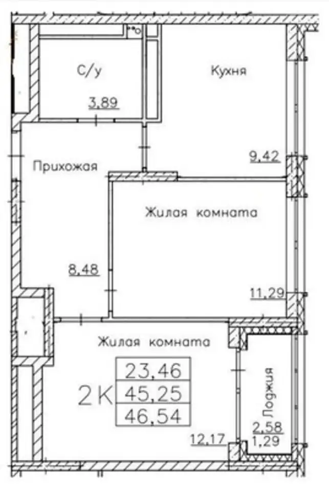 Квартира, 46,54 м², 9 эт., Мотовилихинский, Металлистов ул, 18, фотография 9