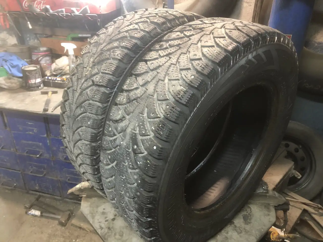 Шина бу Nokian Hakkapeliitta 4 R14, фотография 3