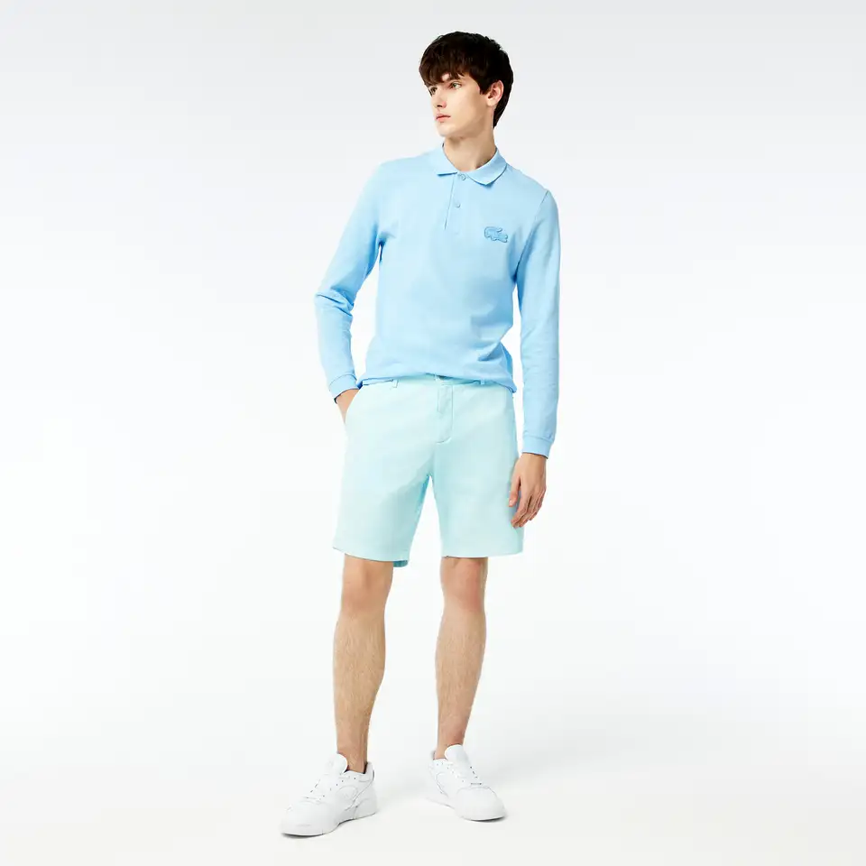Мужские шорты lacoste slim fit, фотография 1